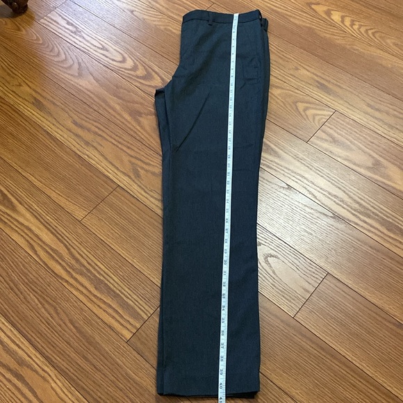 🌞Express Photographer men’s gray cotton blend dress pants straight leg 32x32 in - Picture 10 of 13